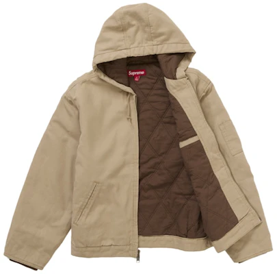 Chaqueta de Trabajo con Capucha Supreme Thrasher Marrón. Order Chaqueta de Trabajo con Capucha Supreme Thrasher Marrón.