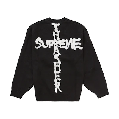Supreme Thrasher Sweater (FW24) Black