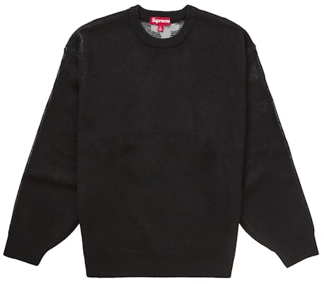 至尊联名Thrasher毛衣 (FW24) 黑色 Order 至尊联名Thrasher毛衣 (FW24) 黑色