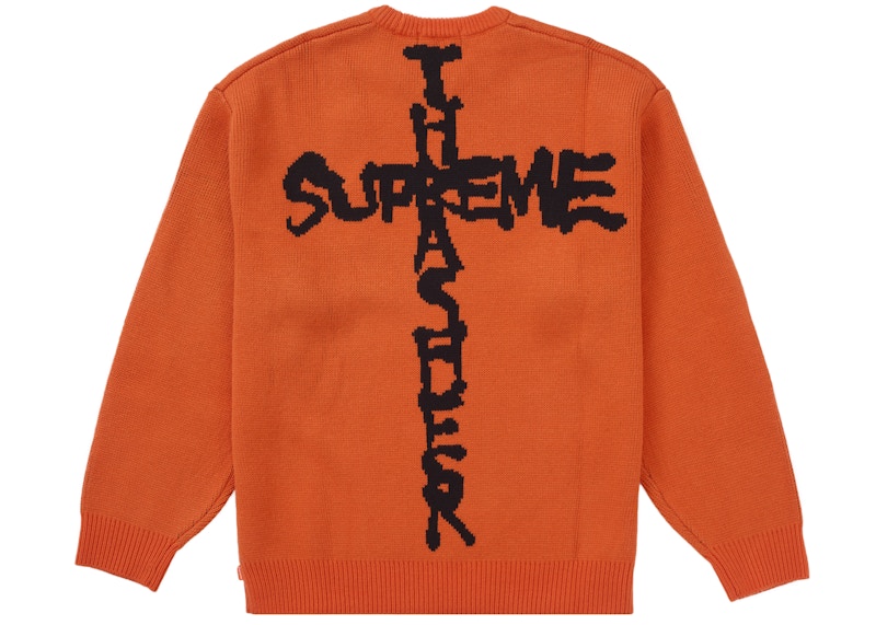 Supreme Thrasher Sweater (FW24) Orange