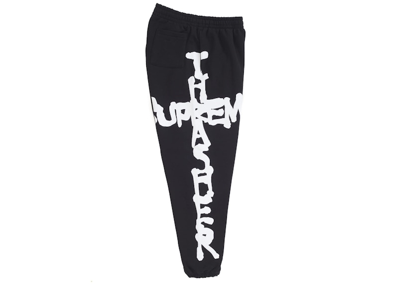 Order Supreme Thrasher Seluar Panas Hitam