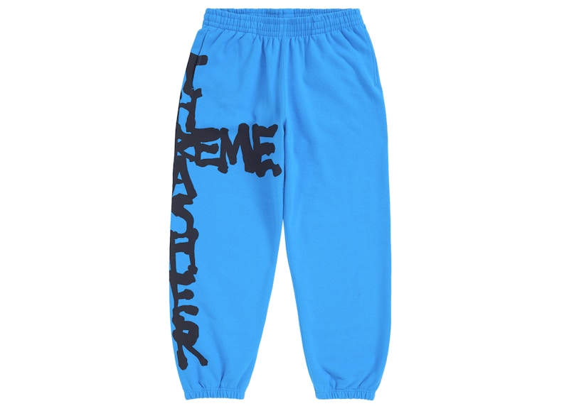 Supreme Thrasher Sweatpant Bright Blue