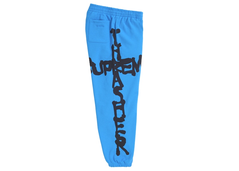 Order Pantalón Supreme Thrasher Azul Brillante
