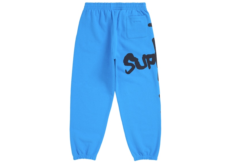 Lookbook Pantalón Supreme Thrasher Azul Brillante