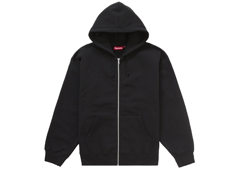 Supreme Thrasher Zip Up Hooded Sweatshirt Black 圖 2