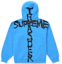 Buy Sudadera con Capucha Supreme Thrasher Cierre Azul Brillante