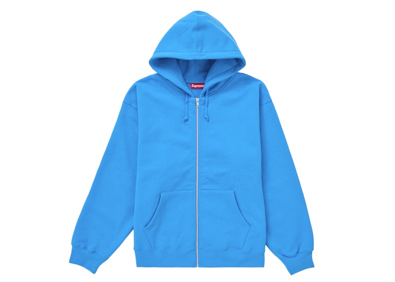 Supreme Thrasher Zip Up Hooded Sweatshirt Bright Blue 圖 2