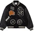 Buy Supreme Tiger Varsity Jacket Black