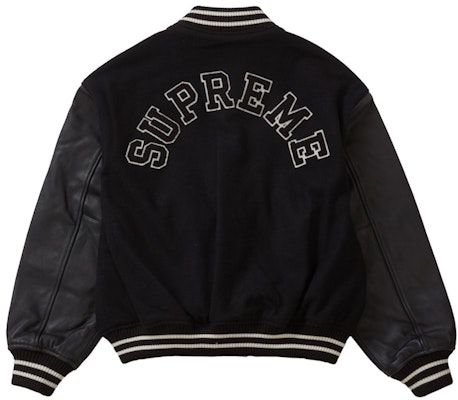 Supreme Tiger Varsity Jacket Black Lookbook Supreme Tiger Varsity Jacket Black