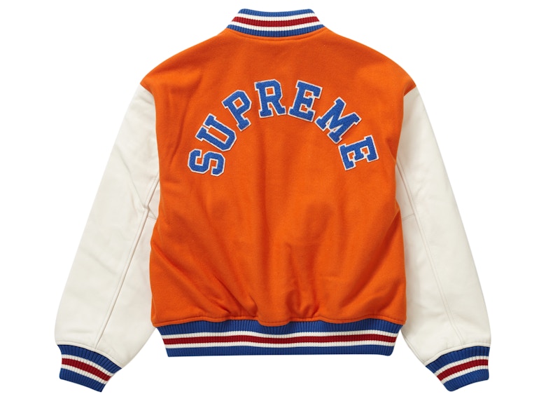 Lookbook Chaqueta Varsity Supreme Tigre Naranja