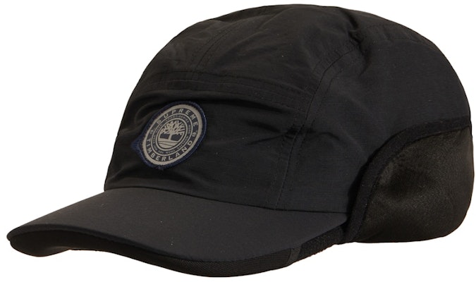 Supreme Timberland 2-Dalam-1 Earflap Camp Cap Hitam Order Supreme Timberland 2-Dalam-1 Earflap Camp Cap Hitam