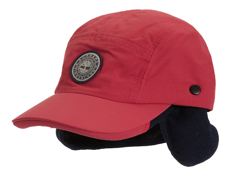 Buy Supreme Timberland Gorra Campamento 2 en 1 con Orejeras Burdeos