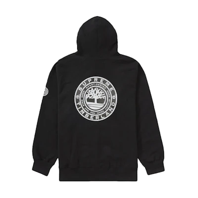 Supreme Timberland Hooded Sweatshirt Black