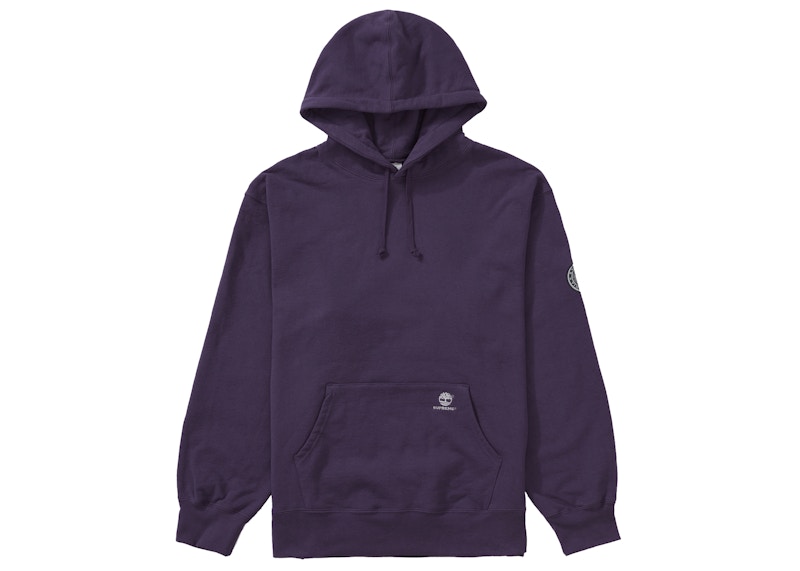 Order SUPREME X TIMBERLAND 紫色连帽卫衣