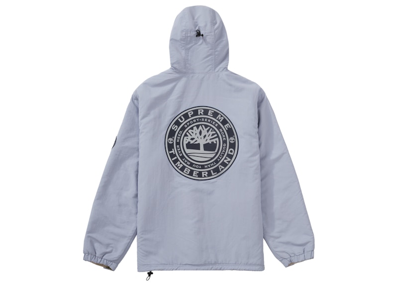 Lookbook 슈프림 리버시블 립스탑 재킷 (더스티 블루) 
