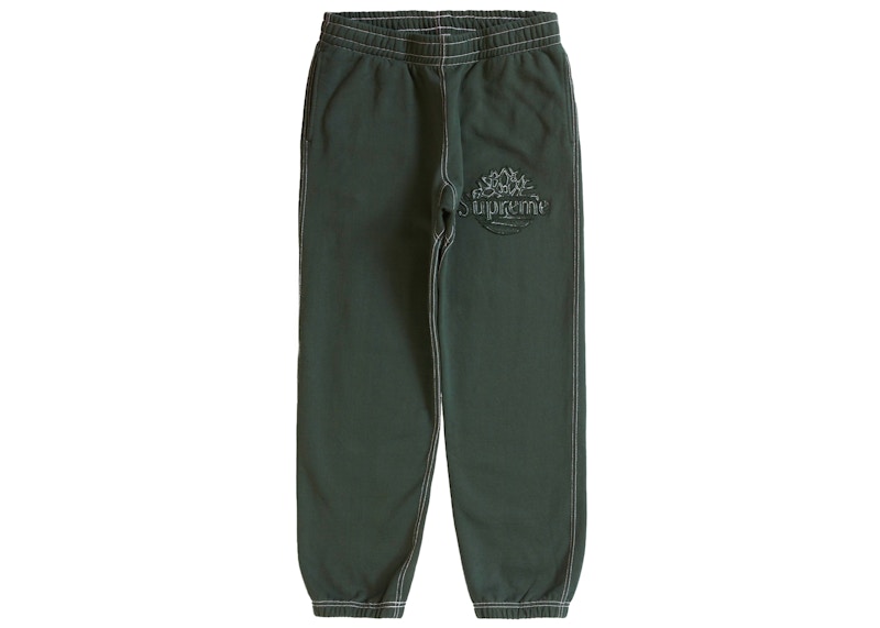 Buy Celana Panjang Olahraga Supreme Timberland Hijau Tua