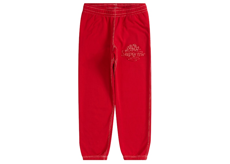 Buy 슈프림 팀버랜드 스웻팬츠 레드