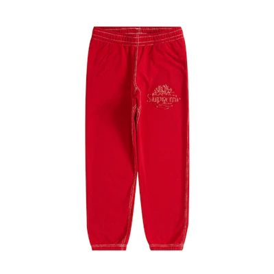 Supreme Timberland Sweatpant Red