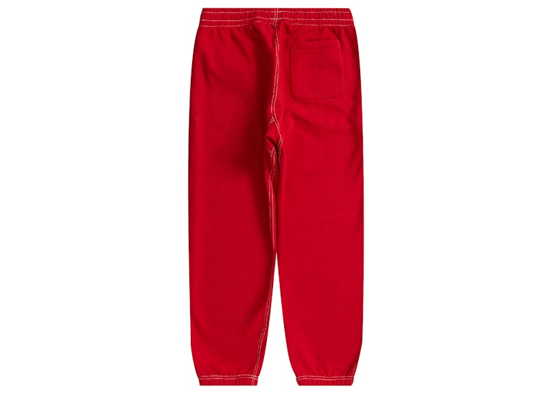 Order 슈프림 팀버랜드 스웻팬츠 레드