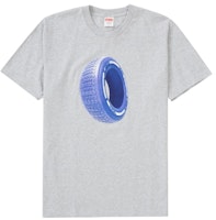 Supreme Tire Tee Heather Grey Supreme Tire Tee Heather Grey