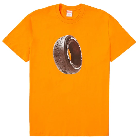 supreme-tire-tee-orange