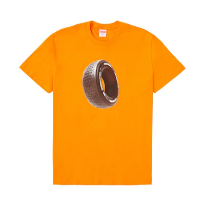 Supreme Tire Tee Orange