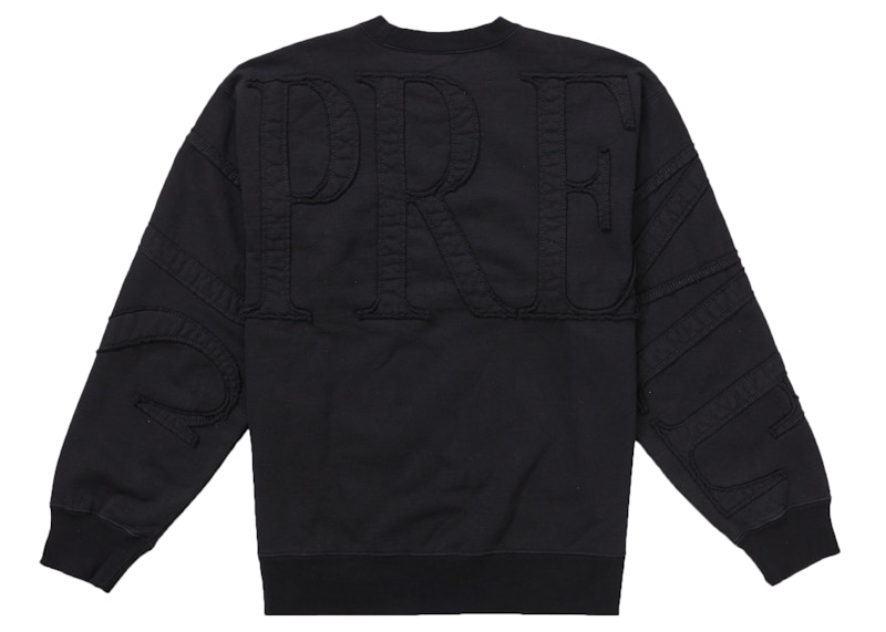 Order Supreme 黑色音色贴花圆领衫