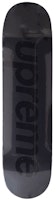 Supreme Tonal Box Logo Skateboard Deck Black Supreme Tonal Box Logo Skateboard Deck Black