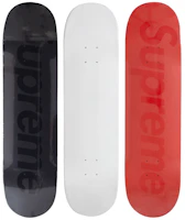 Supreme Tonal Box Logo Skateboard Deck Set Multicolor Supreme Tonal Box Logo Skateboard Deck Set Multicolor