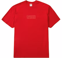 Supreme Tonal Box Logo Tee Red