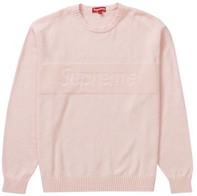 Supreme Sweater Panel Warna 'Pink' Buy Supreme Sweater Panel Warna 'Pink'
