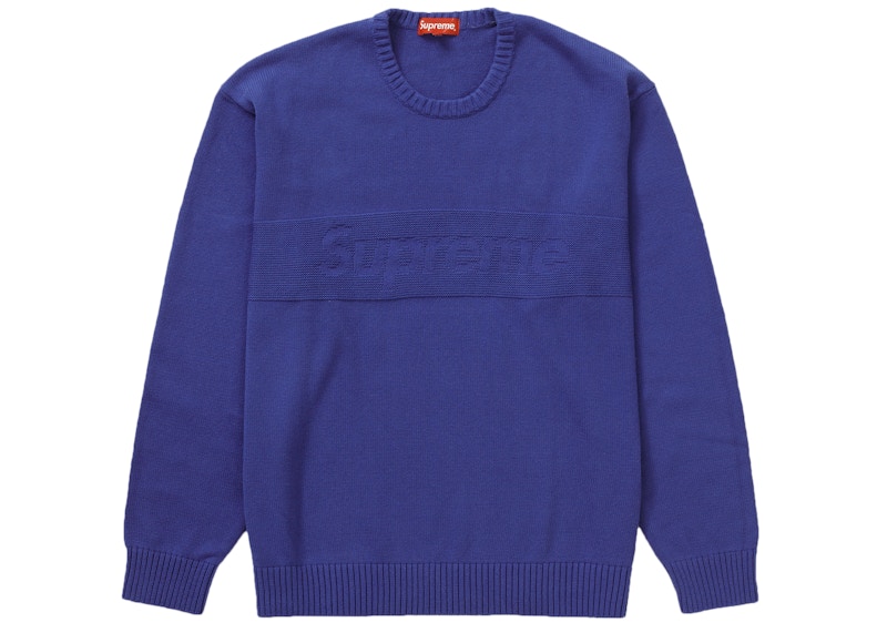 Buy Supreme Sweater Panel Monokrom 'Royal'
