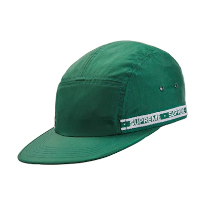 Supreme Tonal Tape Camp Cap Dark Green