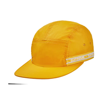 Supreme Tonal Tape Camp Cap Yellow