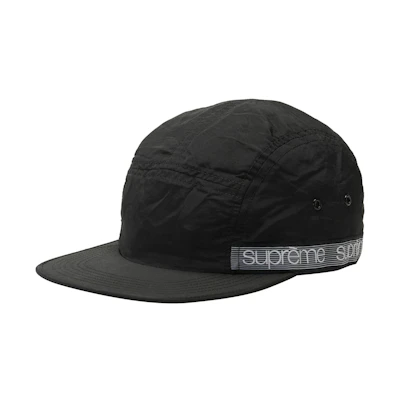 Supreme Tonal Taping Camp Cap Black