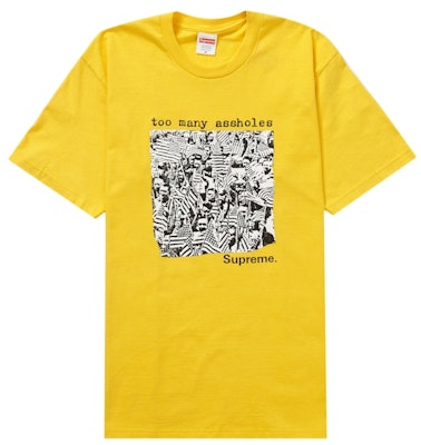 Supreme 太多混蛋 T恤 黃色 Buy Supreme 太多混蛋 T恤 黃色