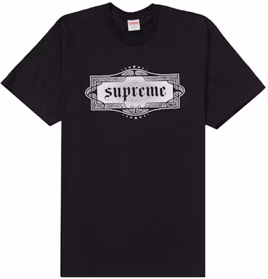 Supreme Top Shotta Tee 'Black' Buy Supreme Top Shotta Tee 'Black'