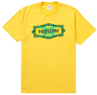 Supreme Top Shotta Tee 'Kuning' Buy Supreme Top Shotta Tee 'Kuning'
