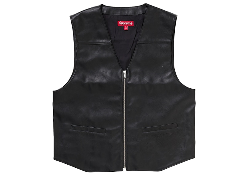 Order Supreme Toy Machine Rompi Kulit Imitasi Hitam