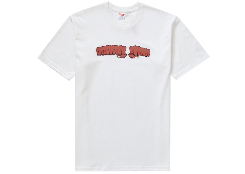 Supreme Toy Machine Fist Tee White