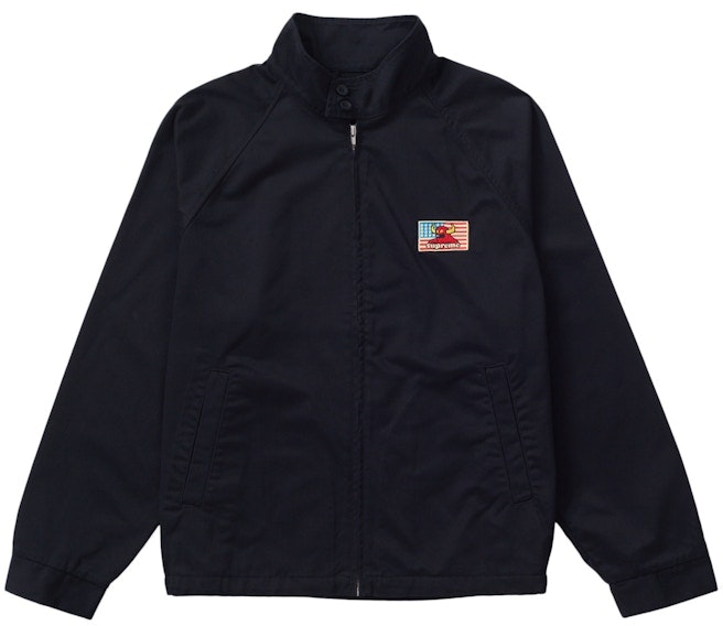 supreme-toy-machine-harrington-jacket-black
