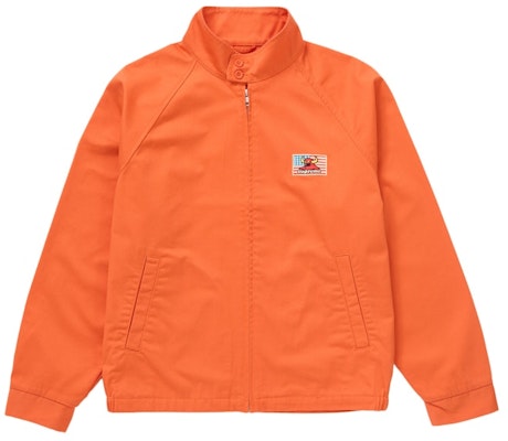 Supreme Toy Machine Harrington Jacket Oranye Cerah Buy Supreme Toy Machine Harrington Jacket Oranye Cerah