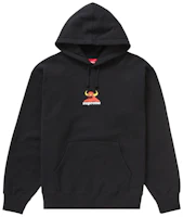 Supreme Toy Machine Hooded Sweatshirt Black Supreme Toy Machine Hooded Sweatshirt Black