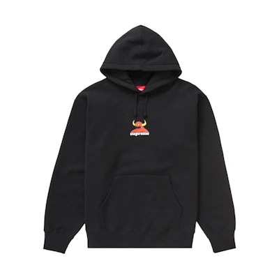 Supreme Toy Machine Hooded Sweatshirt Black