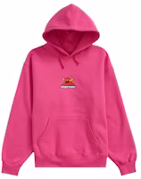 Supreme Toy Machine Hooded Sweatshirt Magenta Supreme Toy Machine Hooded Sweatshirt Magenta