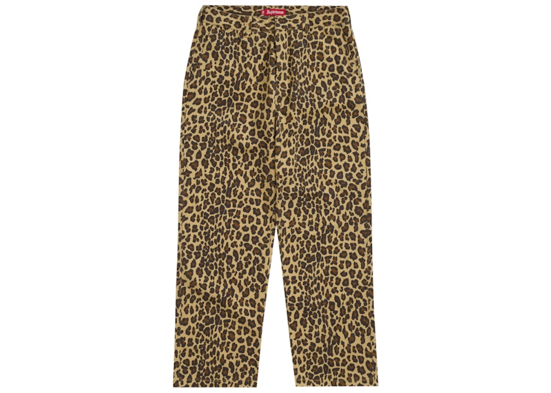 Supreme Toy Machine Work Pant Leopard