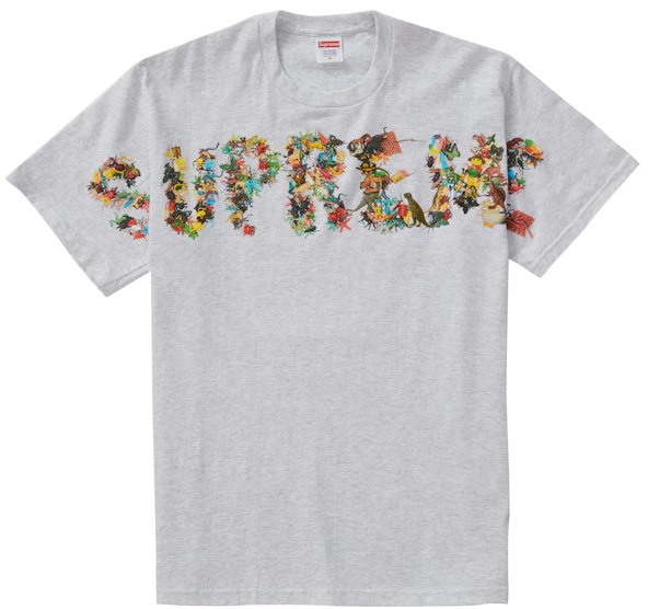 supreme-toy-pile-tee-ash-grey