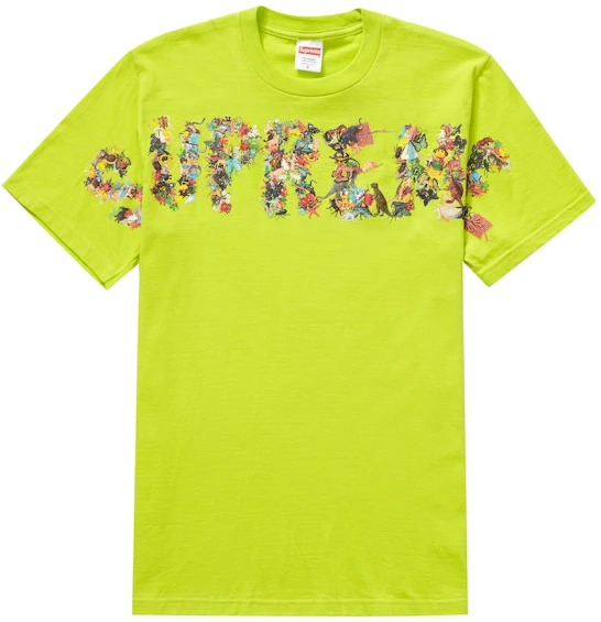 supreme-toy-pile-tee-bright-green
