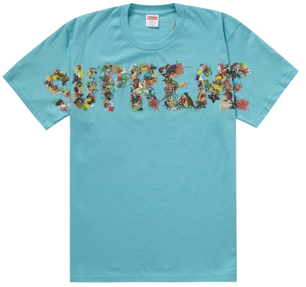 supreme-toy-pile-tee-light-teal