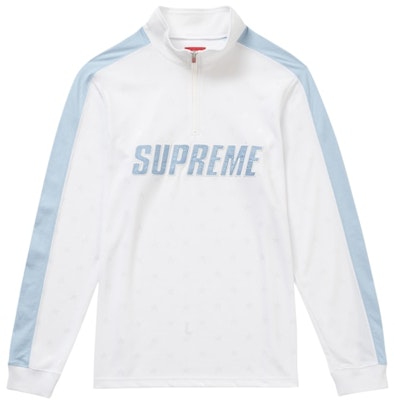 シュプリーム ハーフジップ プルオーバー (白)
Buy シュプリーム ハーフジップ プルオーバー (白)